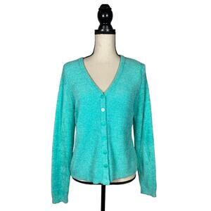 JADE Melody Tam Fuzzy Cardigan Sweater          Size: M